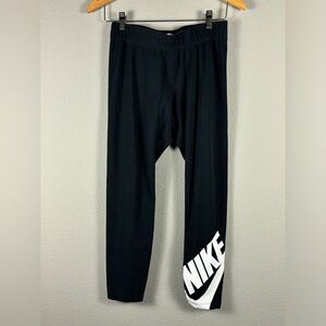 Nike Women's Size Medium Black/White Just Do It Leg Leggings (CN8033-010)
